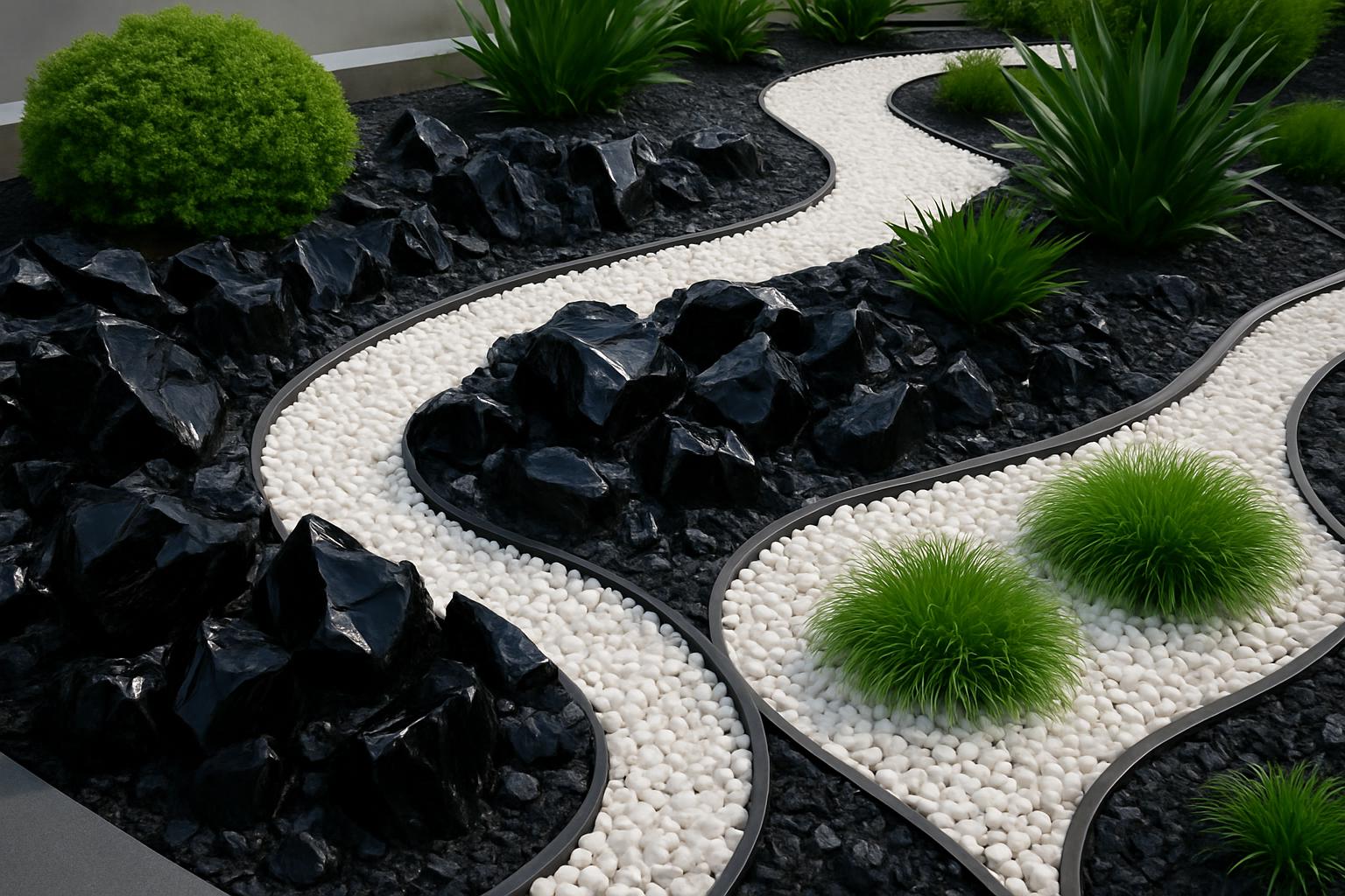 Decoración con obsidiana